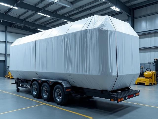 Industrial CNC machine transport